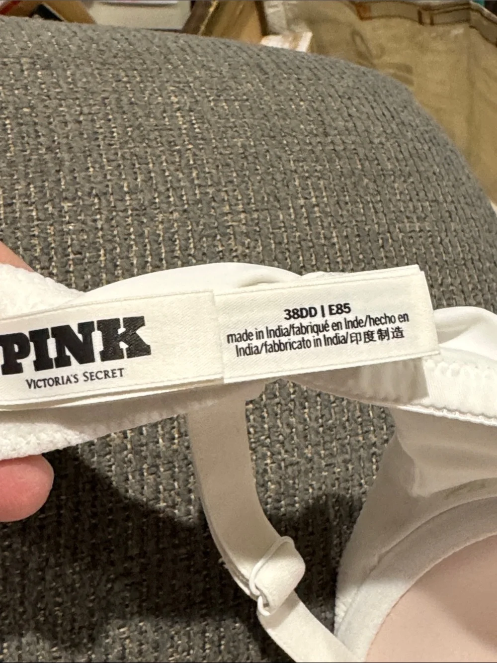 PINK Victoria's Secret Smooth White Molded T-Shirt Bra